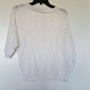 New York & Company white sweater size M for woman